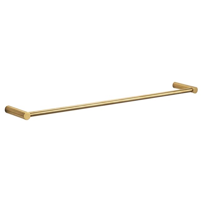 Pressalit Choice Towel holder, single, 60 x 8,5 cm, brushed brass