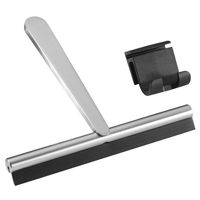 Pressalit Style Wiper, brushed steel