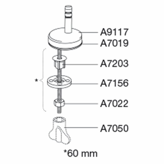 Universal hinge with lift-off