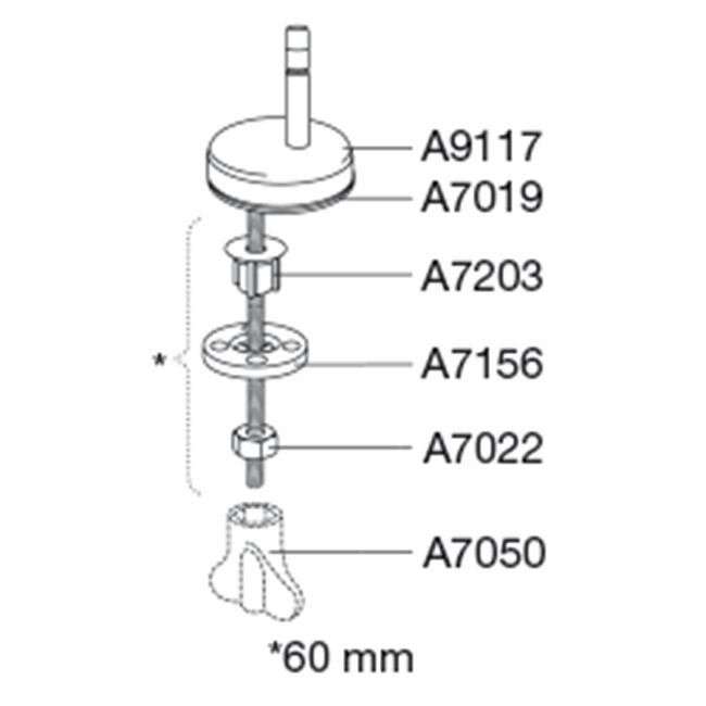 Universal hinge with lift-off