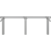 INDIVO løfteenhed til bordplade 1401-2000 mm