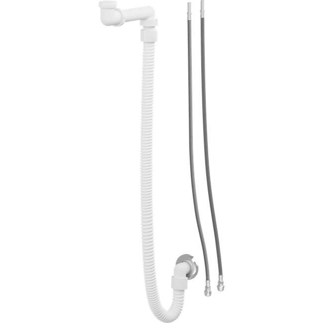 Fleksibelt til- og afløbssystem 900/900 mm