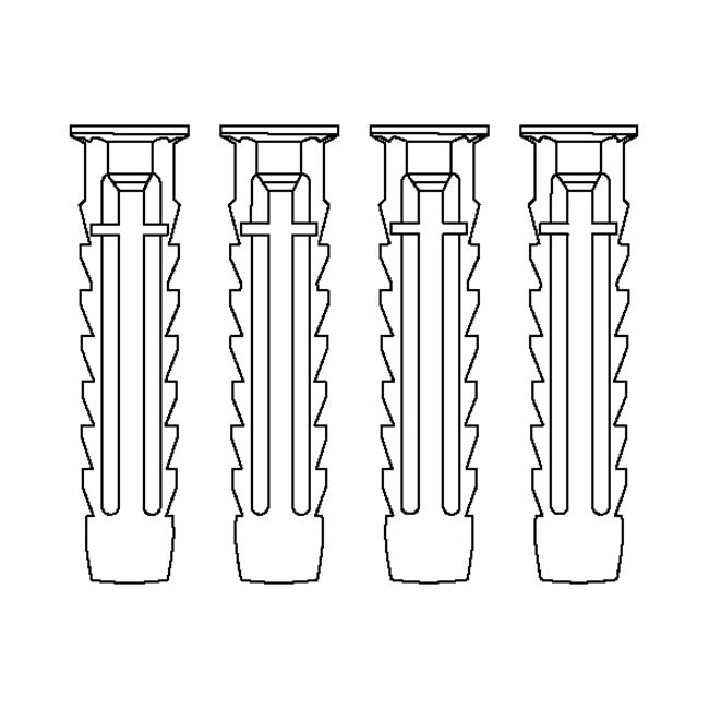 4 x plugs SX12