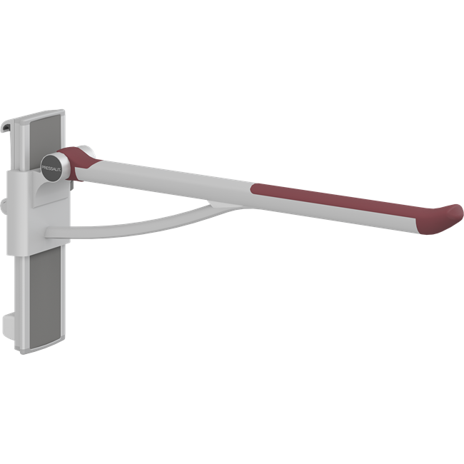 PLUS fold down grab bar with integrated counter-balance, 33.5'', right hand operated