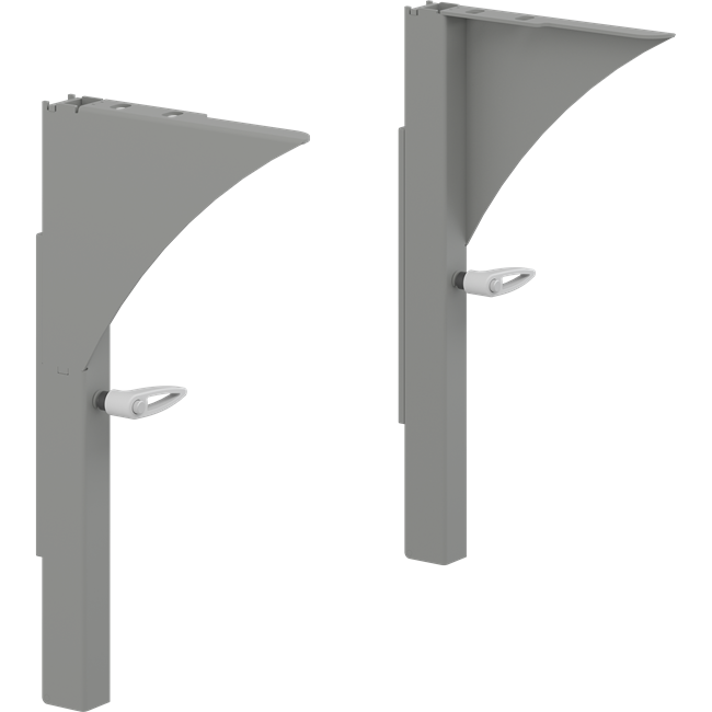 MATRIX supports for wash basin, 200 mm height adjustable