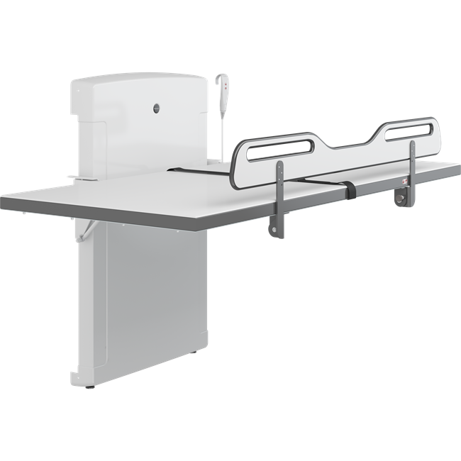 CT 4000 table de change, rabattable manuellement, réglable en hauteur électriquement