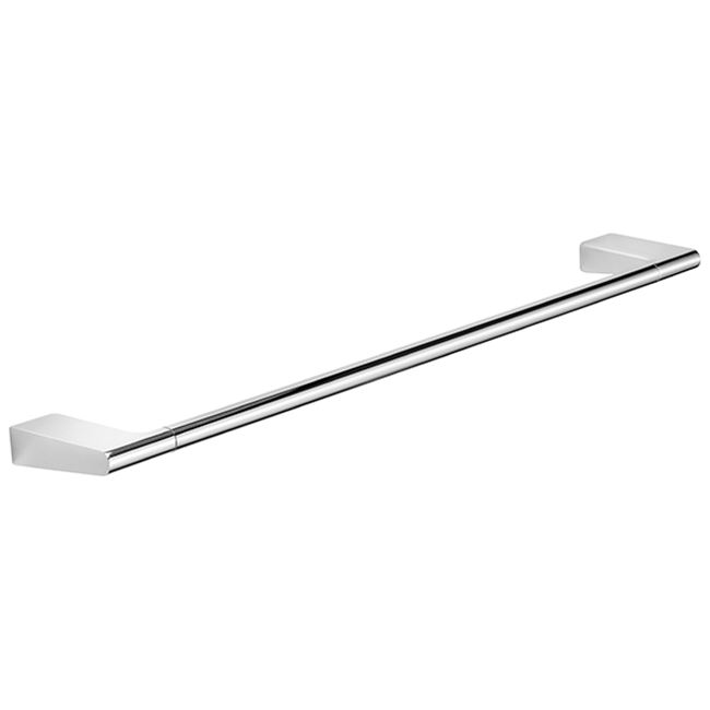 Pressalit Style Towel rack, single, 24.02", chrome