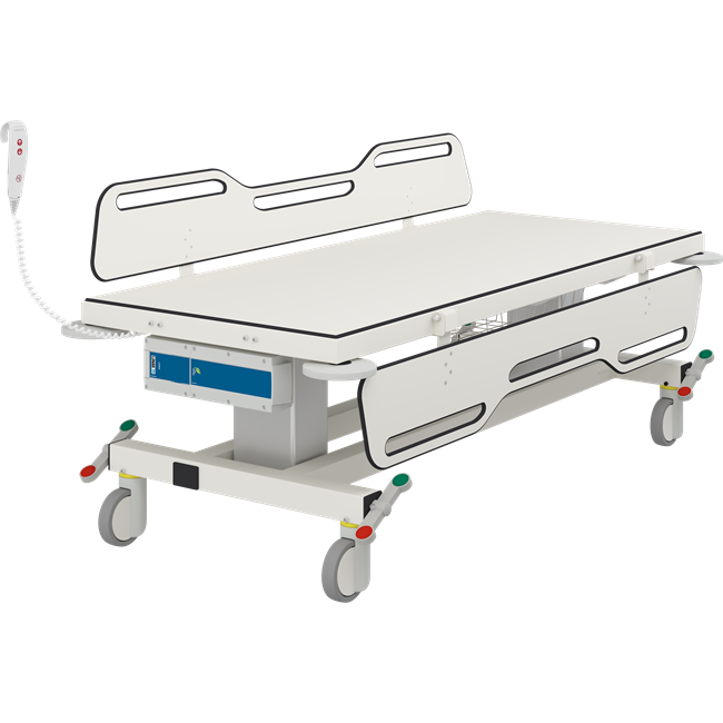 MCT 2 table d’habillage mobile, réglable en hauteur électriquement