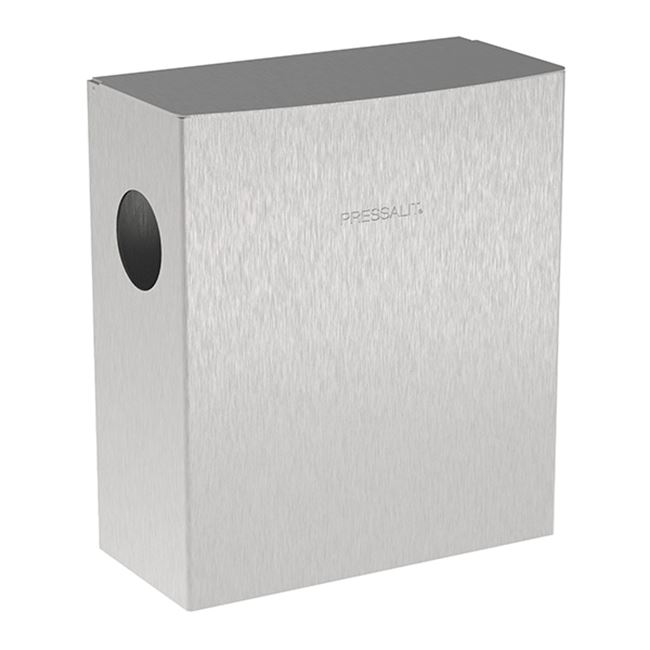 Pressalit Public Premium Hygienic waste bin 4 l, brushed steel