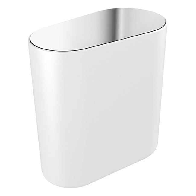 Pressalit Style Seau de toilette, chrome/blanc