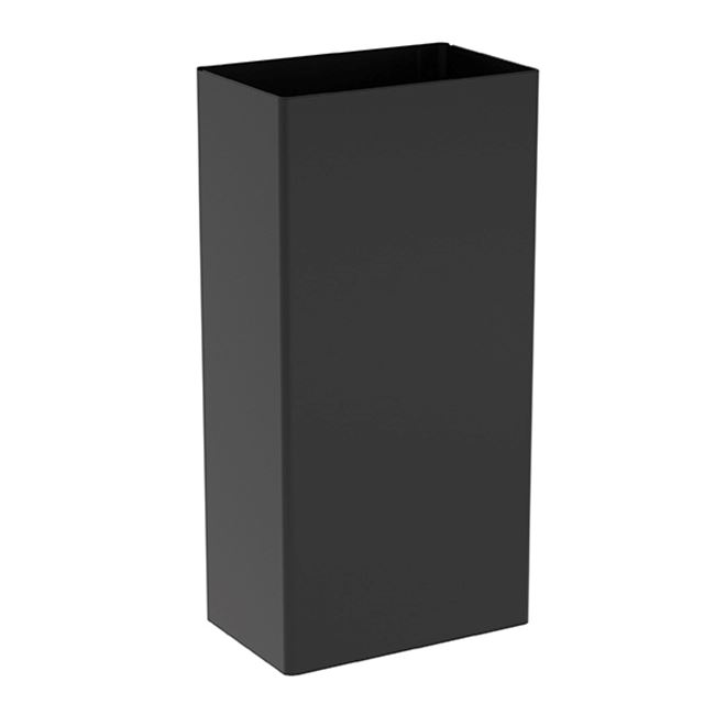 Pressalit Public Classic Waste bin 34 l, matte black